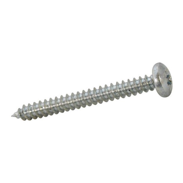 SCREW STS PAN PHIL ZINC 10 GA X 1 ( 25MM) 